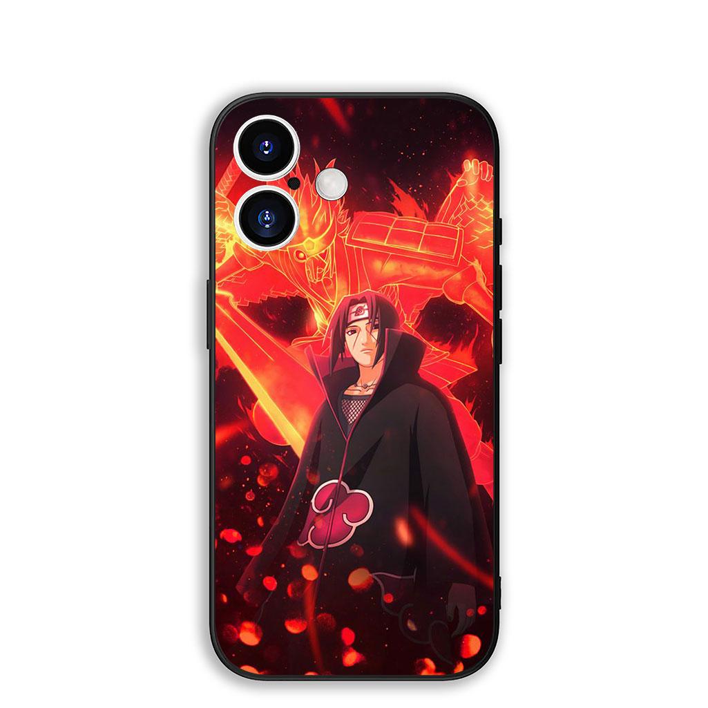 

for Xiaomi Redmi Note 12 10 11 9 Pro 10C 12C 9T 9A 10A 12S Note11 Note12 5G 4G Phone Case Pain Itachi Uchiha Narutos Akatsuki Redmi Note 10S