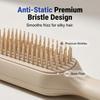 Self-cleaning anti-static massage comb, retractable pull-out comb, cushion massage detangling comb