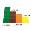 Non-Toxic 10Pcs Diy Building Blocks 6X12 Dots Thin Figures Bricks Educational Creative Size Compatible With 3028 Toys For Children
