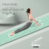 Thickened TPE Anti-Slip Yoga Mat with Soundproofing and Shock Absorption for Fitness and Dance
