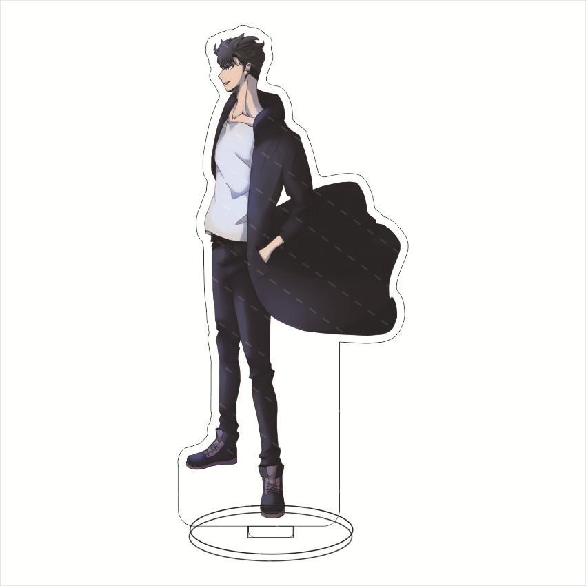 Anime Solo Leveling Korean Peripherals Full Acrylic Stand Figure Collectible Desk Ornaments Creative Birthday Gift For Friends