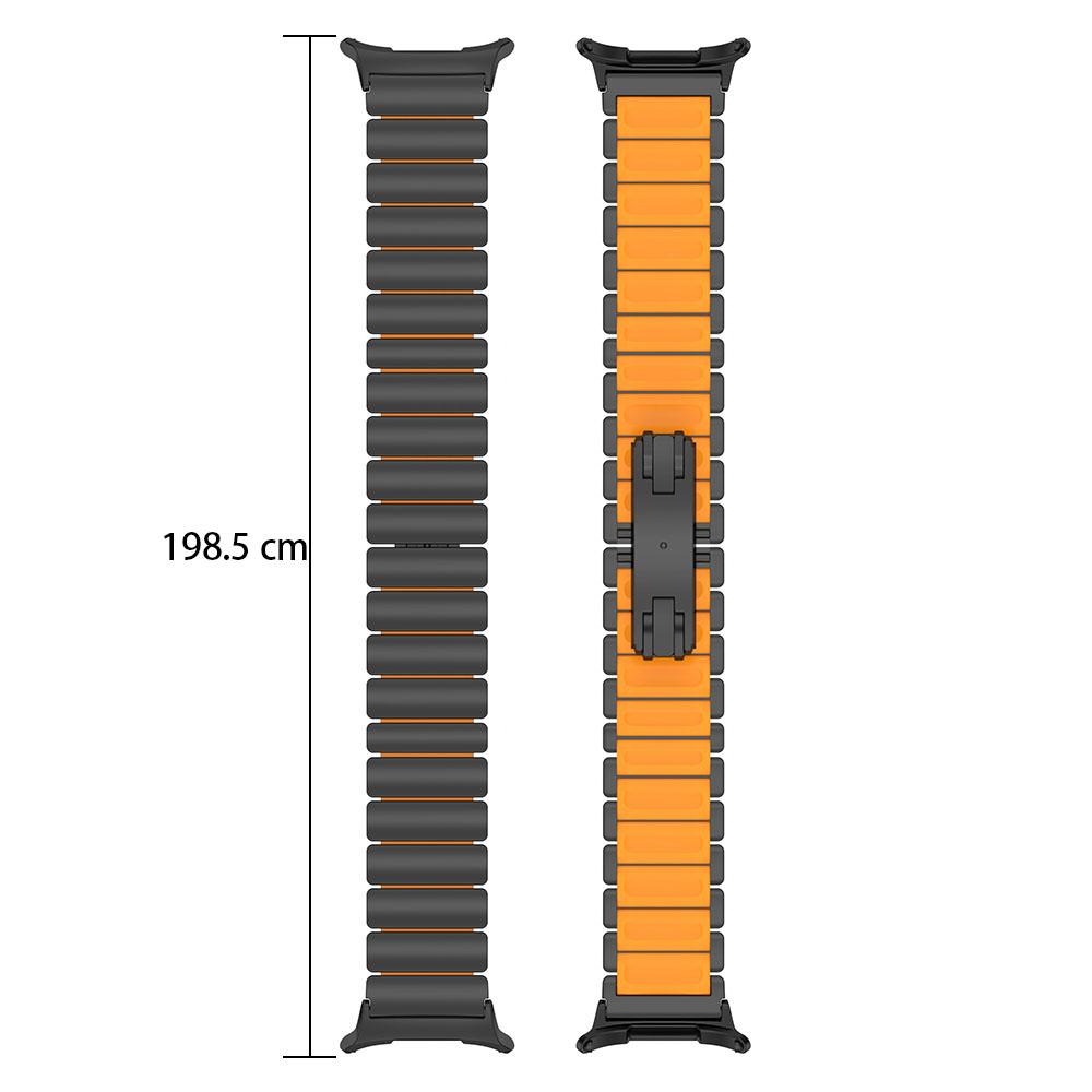 Titanium Rubber Strap for Samsung Galaxy Watch Ultra 2025 47mm Luxury Metal Band Correa For samsung GALAXY ULTRA 7 47MM Bracelet