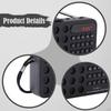 Portable Radio Mini Headphone Jack Sturdy Pocket Size MP3 Player for Walking Outdoor