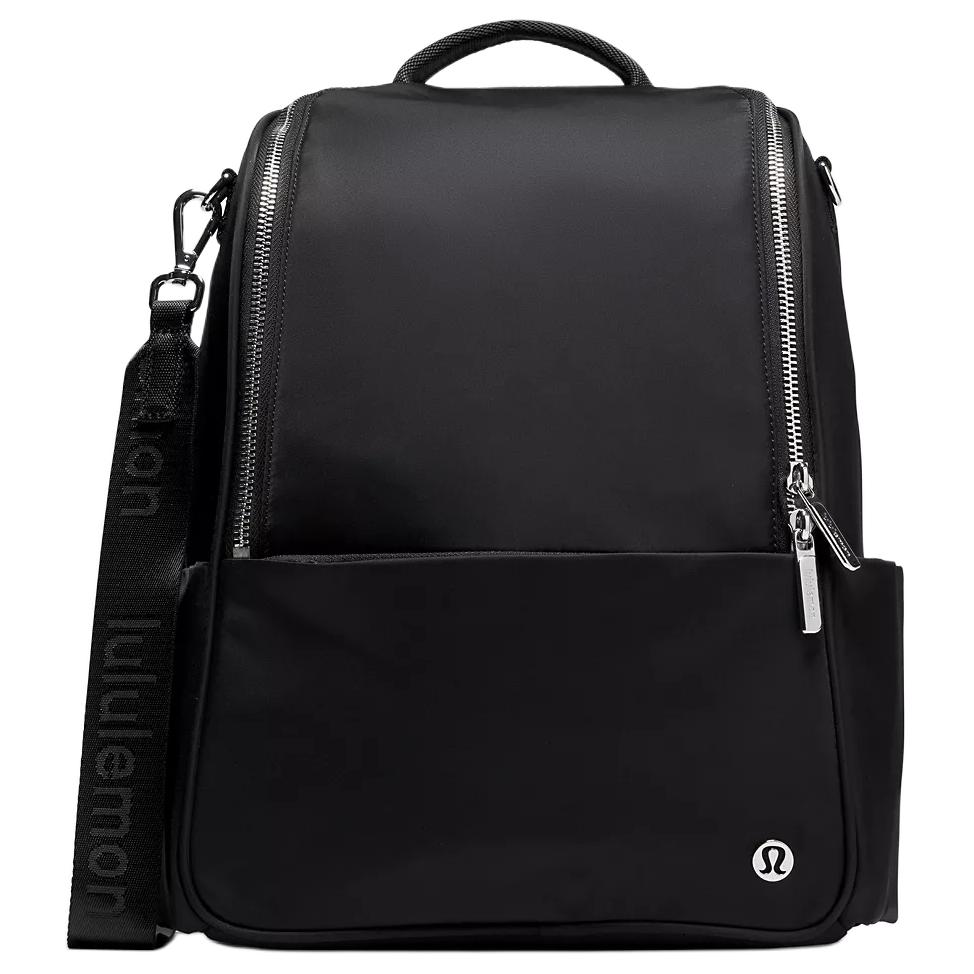 Lululemon City Essentials 10L Front D-Ring Nylon Backpack Small Women backpack Black LW9FQXS-0001 Black