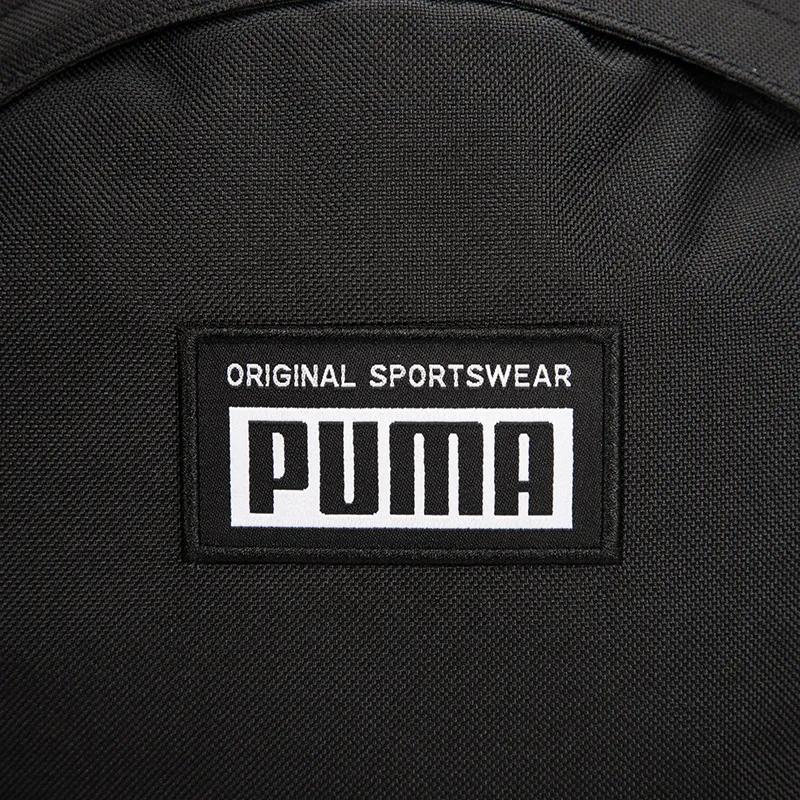 PUMA Fabric Backpack Regular Unisex Black (Unisex) Backpacks 079133 01