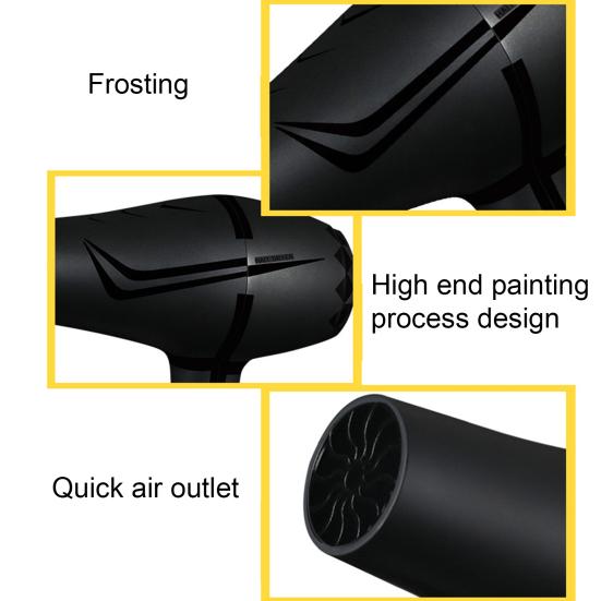 Elektrischer Haartrockner, geräuscharmes Friseursalon-Werkzeug