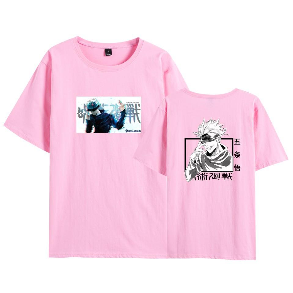 Jujutsu Kaisen Tshirt Men Women Anime Print Top Tees Tshirts Fashion Summer T-shirt