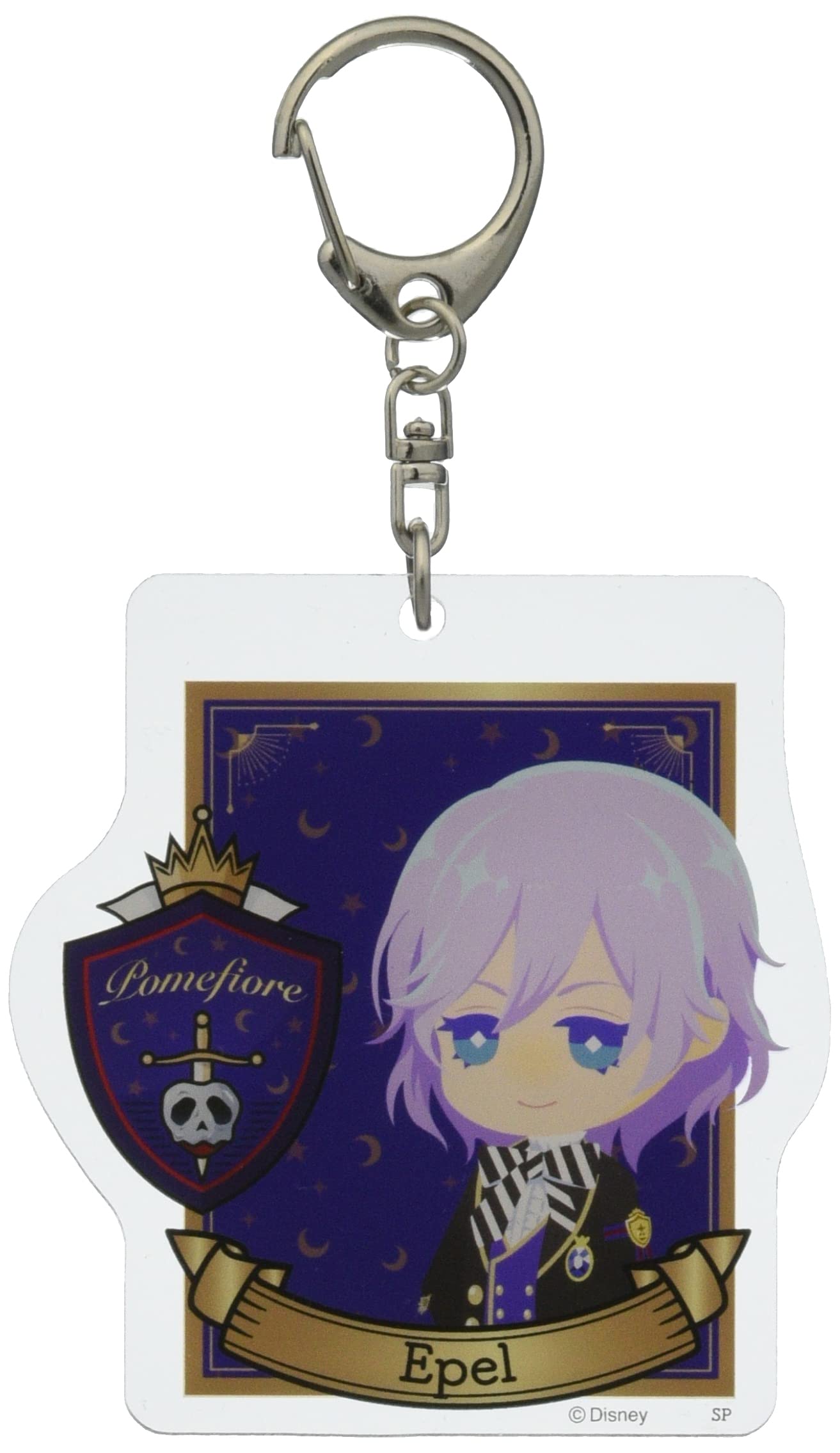 

Disney Twisted Wonderland Acrylic Keychain Epel APDS5869 Lavender