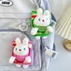 New Cute Cute Rabbit Keychain Creative Snacks Small Doll Pendant Couple Bag Hanging Decoration
