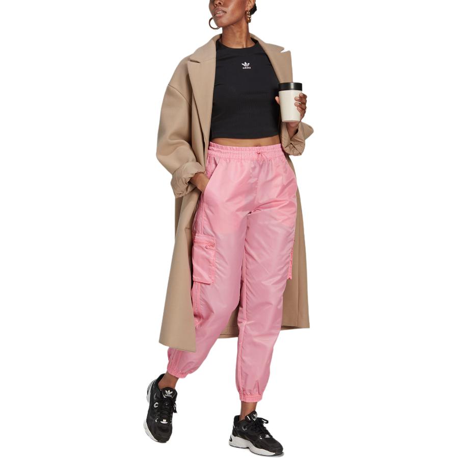 adidas Originals Knitted Sweatpants Women's Pink HL9068
