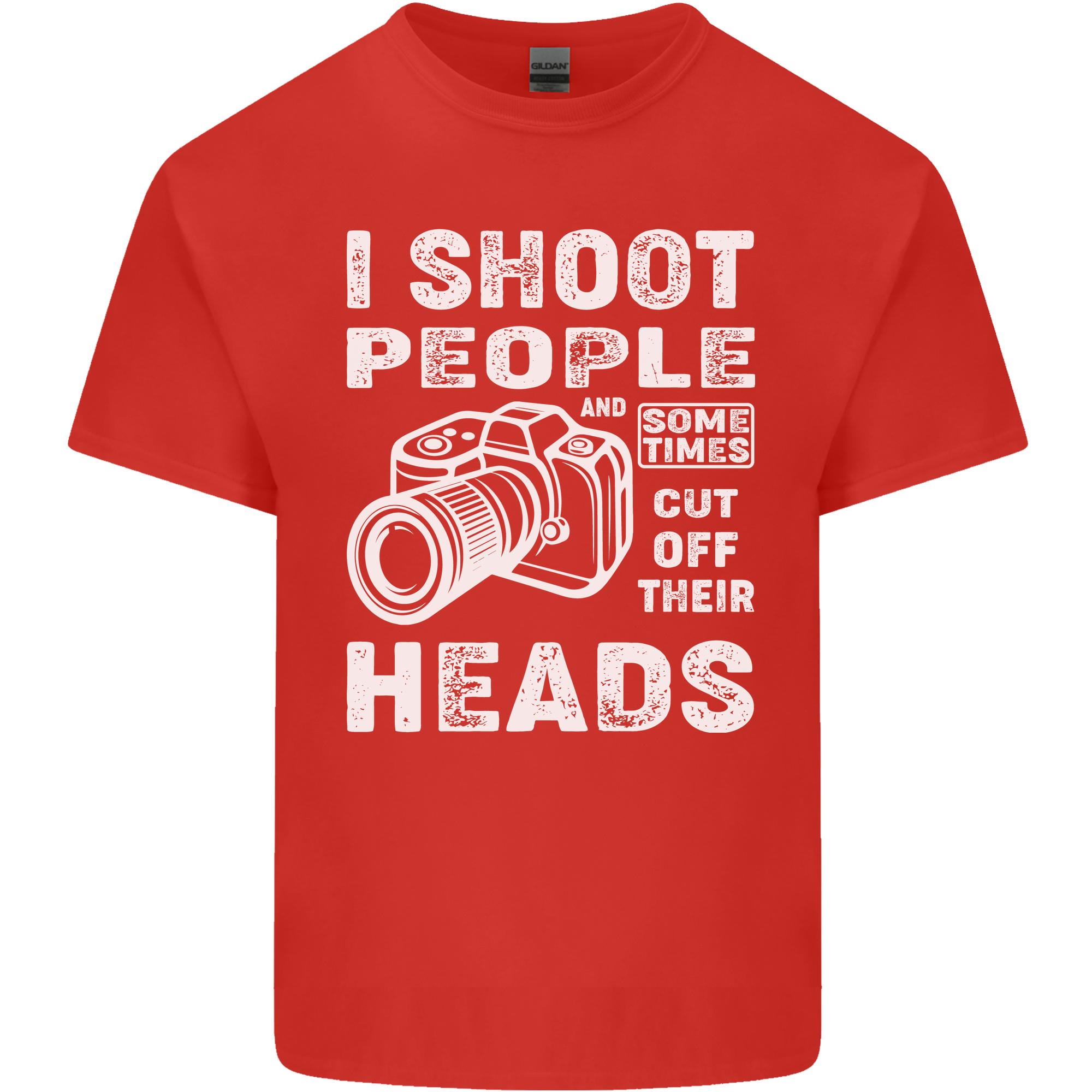 Photography I Shoot People Photographer Unisexs Light Cotton TShirt S