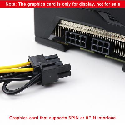 15Pin Sata Do 8Pin(6 + 2) Kabel zasilający Pci-E Kabel konwertera karty graficznej