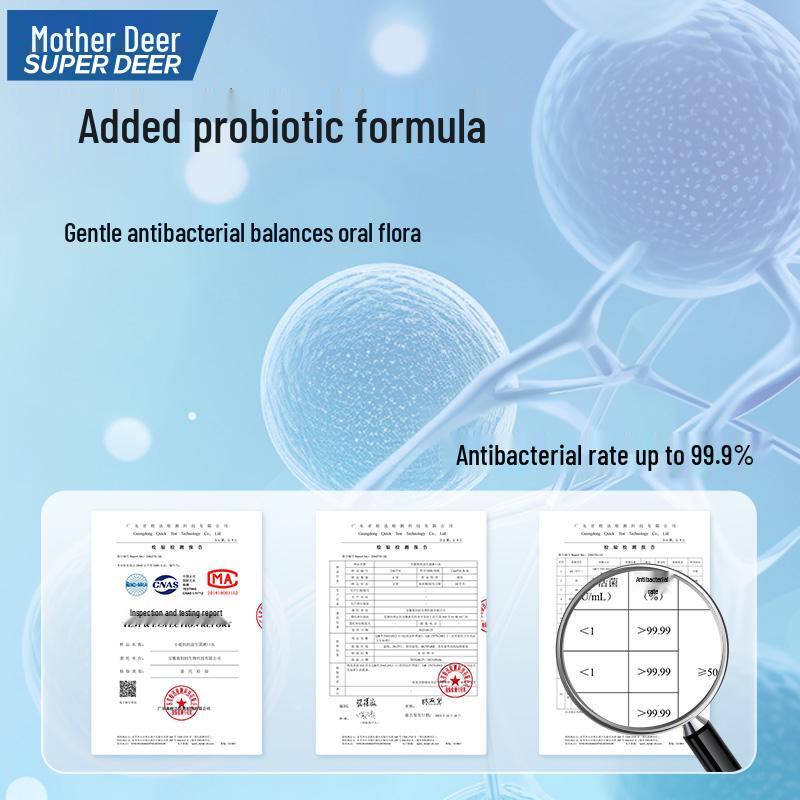 Fawn Mommy Fresh Breath Portable Mouthwash Strips for Antibacterial Gum Care