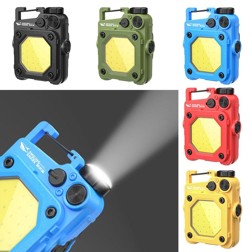 Light Multifunctional Mini Pocket Flashlight Rechargeable Flashlight Emergency Lamps Work Light