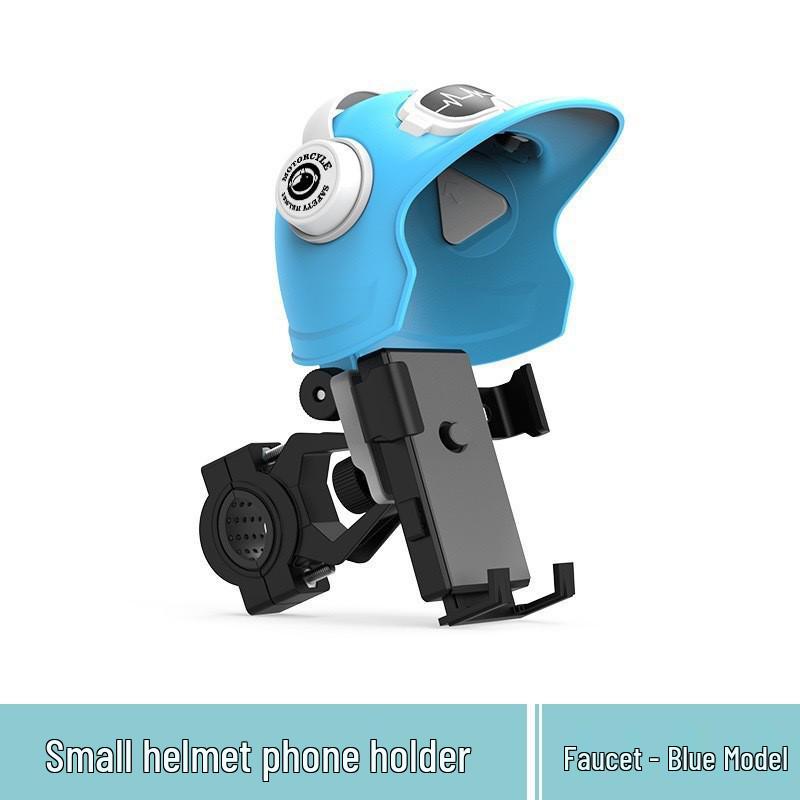 Cartoon Motorcycle & Bicycle Phone Holder: Waterproof, Anti-Shake, Sun Protection