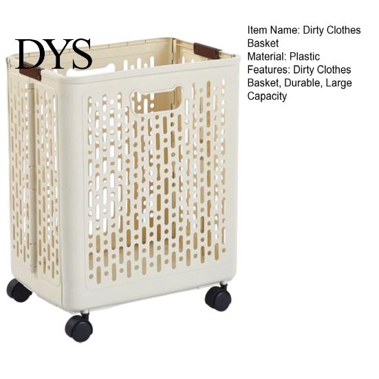 Collapsible Laundry Bin Hamper, Space Saving with Comfortable Handles Design, Portable Clothes Hamper for Dorm Large Capacity Dirty Basket,