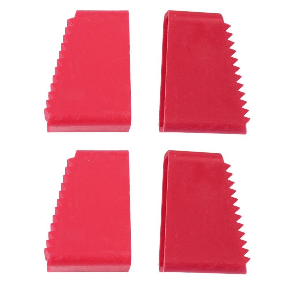 4Pcs Rubber Step Ladder Feet Cover Ladder Leg Cover Ladder Pads Rubber Foot Pad Foot Protector Replacement Accessories