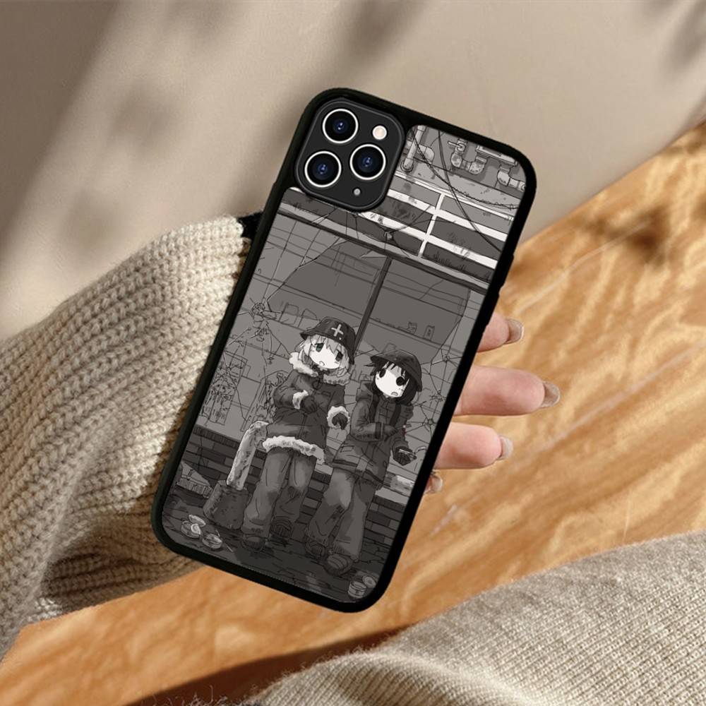 Anime G-Girls Last Tour Movie Phone Case For iPhone 17 16 Pro Max 11 12 13 14 15 Hard PC+TPU Bracket Back Cover