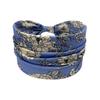 Bohemian Geometric Print Knotted Headband for Women - Spring/Summer Hair Accessory