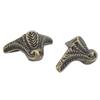 24pcs Zinc Alloy Jewelry Box Feet Vintage Metal Corner Protector Wooden Box Feet  Jewelry Boxes
