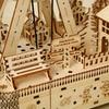 3D Ferris Wheel Puzzles Creative DIY Wooden Puzzle Ferris Wheel Crafts Music Wooden Ferris Wheel Model for Home Decorative Gifts