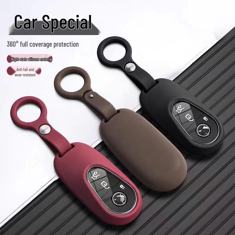 Silicone Key Cover for Mercedes E-Class E300L, C260L, GLC300, C-Class, S-Class
