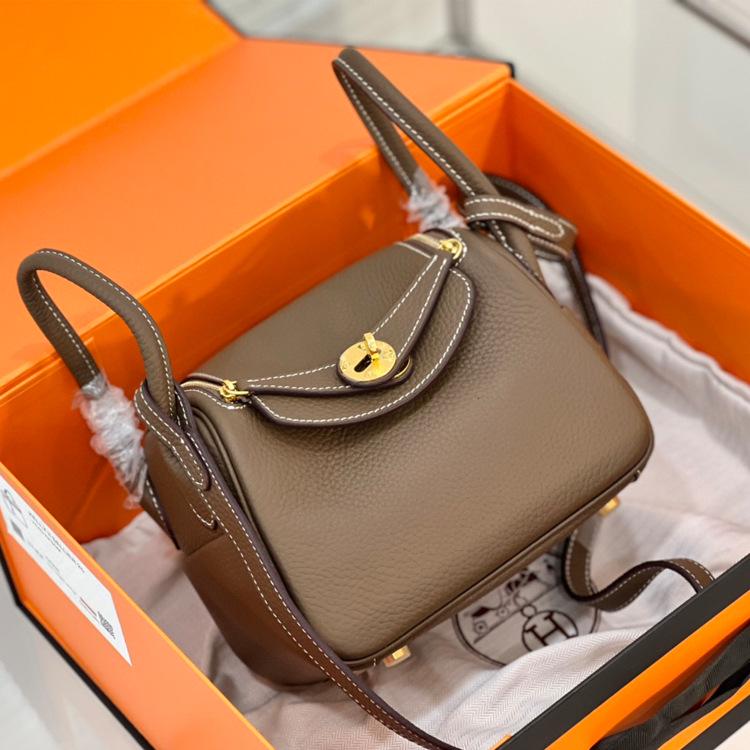 Lindy Mini Cowhide Pillow Crossbody Bag - Women's Genuine Leather Doctor's Shoulder Bag