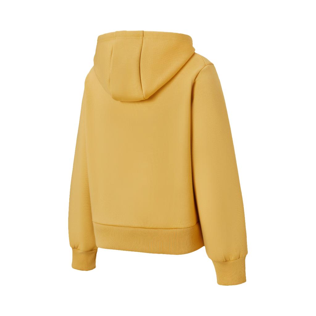 Adidas Hooded Logo Fashion Sweatshirt Women Sweatshirt Brown JX9437