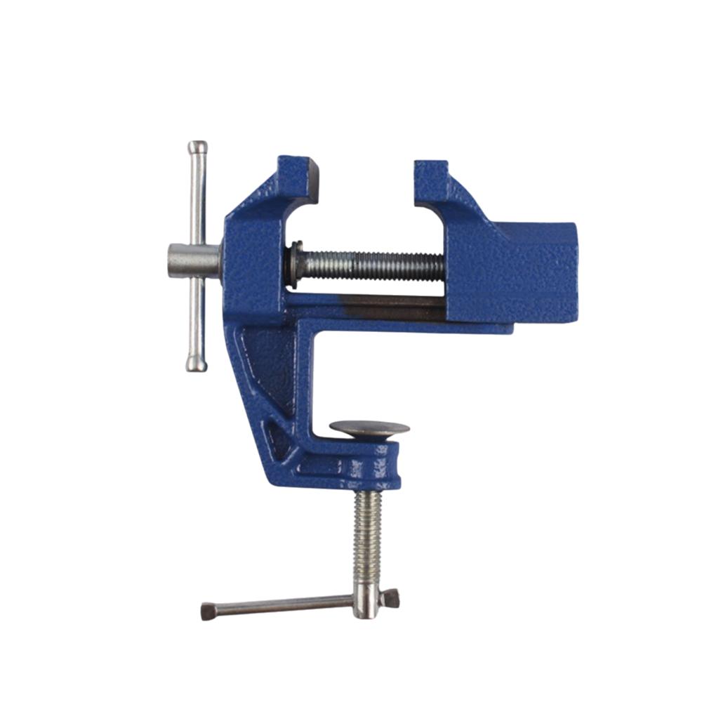 

Heavy-Duty Portable Small Vice Cast Steel Compact Clamp Tools Precision Clamping Metalworking синій