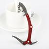 Movie Tomb Raider Keychain Lara Croft Taro Ice Axe Pendant Key Ring Chain For Men Fans Souvenir Porte Clef Kolye Jewelry