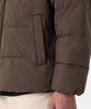 Musinsa Standard Daily Puffer Collarless Padded Jacket [Baroque Brown]