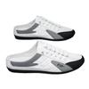 Fashion Men New Style Lat-soled Wild Flat-bottomed Summer Thin Section Baotou Half Slippers