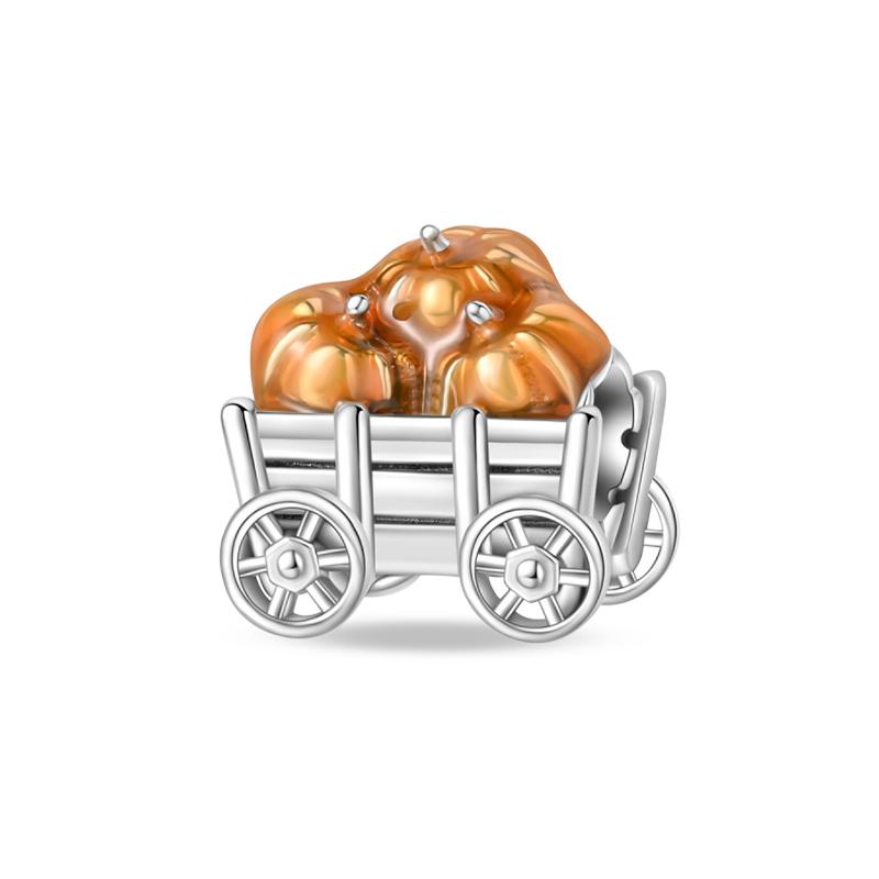 925 Silver Color Fashion Squirrel Maple Leaf Honey Autumn Series Charms Bead Fit 3mm 925 Original Bracelets Fine DIY Jewelry