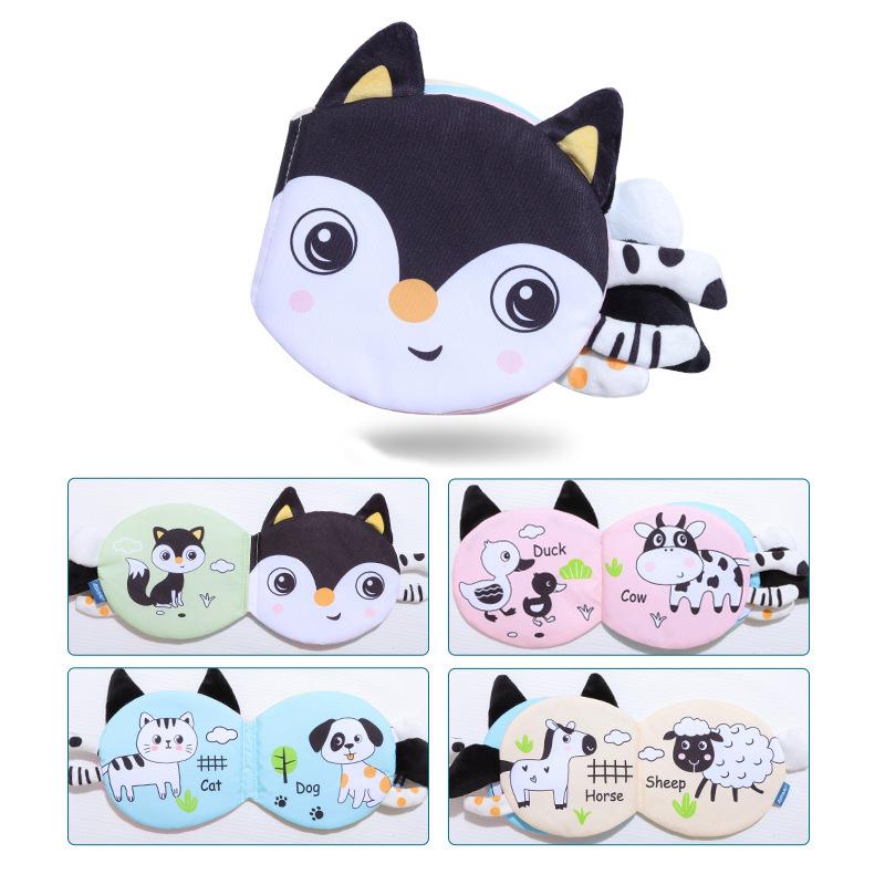 Baby Soft Cloth Book Sensory Cloth Book Toys Early Education Toys Montessori Stroller Toys Baby Crib Toy Baby Book Newborn Gifts
