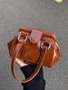 Niche Retro Metal Buckle Mini Handbag Women 2024 - Simple Versatile Shoulder/Crossbody Bag