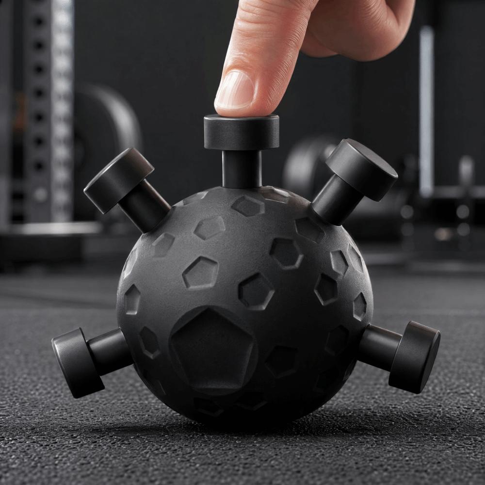 2PCS Muscle Building Finger Grip Strengthener 5 Finger Design Finger Exerciser For Forearm Training