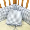 Baby Crib Bumper Pad Soft Safety Rail Guard Toddler Bed Anti-Collision Padding Set 4pcs