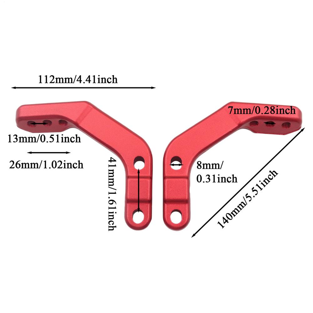 Aluminum Alloy Hand Guard Mounting Bracket Handlebar Fixing Block 28mm  for Motocross ATV Bike Snowmobile Replacement Repair