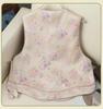 Modern Chinese-Style Reversible Cross-Collar Vest - Trendy Mother's Day Floral Slim-Fit