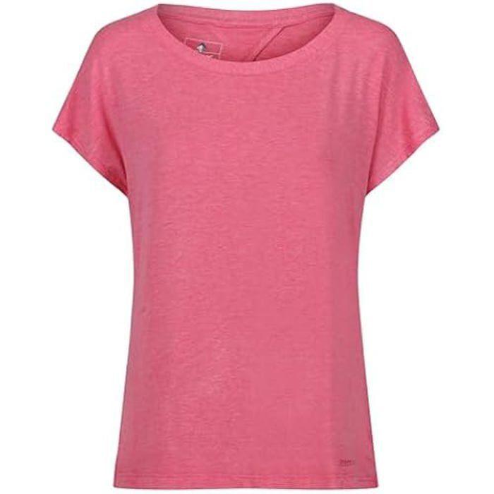 T-shirt - Regatta - Bannerdale - Femme - Manches Courtes - Blanc - HeiQ Smart Temp
