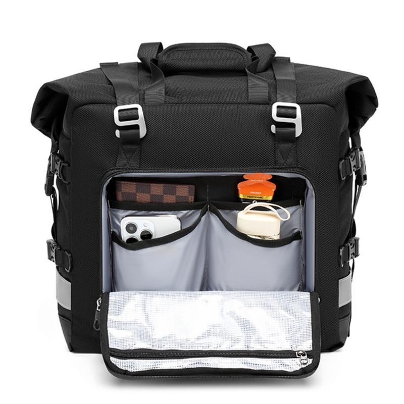 Motorcycle Saddlebags Luggage Storage Backpacks Waterproofs Motorcycle Side Bag Large Capacity Detachable Side Saddles Bags