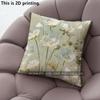 Floral  Mushroom Print Throw Pillow Covers Pattern Cushion Cover Suitable For Sofa Bedroom Car Pillow Cover