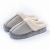 Women's High-Top Cotton Slippers, Winter Non-Slip Indoor/Outdoor, Thick Plush, Full-Wrap, Casual Warm Shoes