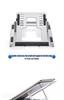 Adjustable Aluminum Laptop Stand: Foldable, Portable Cooling Desk for Office & Gaming