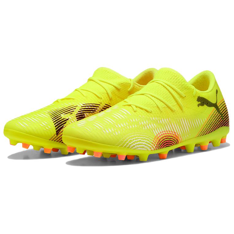 Puma Future 8 Match Fashion Comfortable Durable Soccer Shoes Men Sneaker Yellow 108373-03