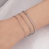 Simple Men Stainless Steel Square Snake Bone Chain Bracelet Hip-Hop Jewelry Trendy Party Accessories Bracelet For Women