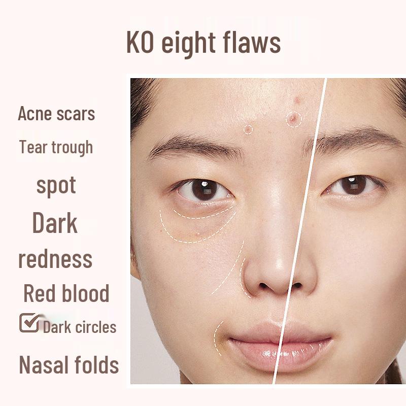 MKING PRETTY Seamless Sweat-Proof Concealer: Covers Blemishes, Acne, Dark Circles, and Tear Troughs.