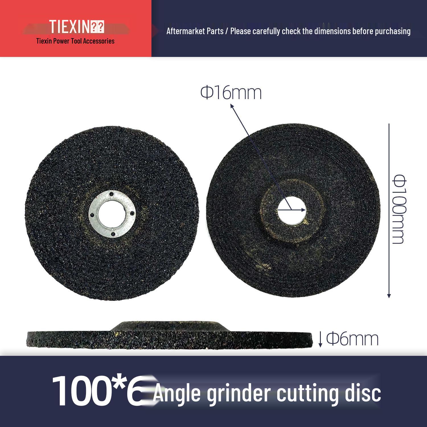 

6-Piece 100mm Angle Grinder Cutting & Polishing Discs Set (02160)