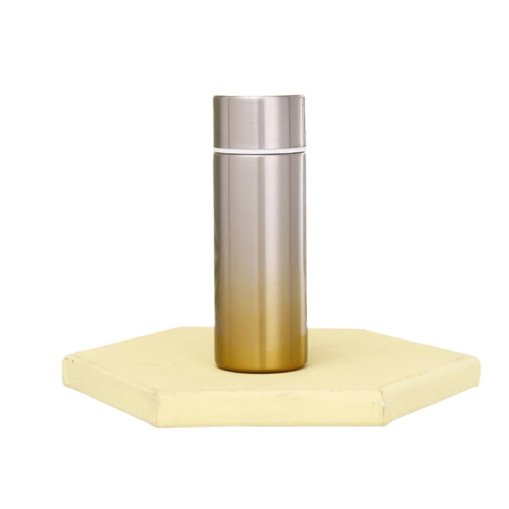 Gradient Color Mini Thermal Cup Leak-proof Vacuum Flasks Portable Insulated Water Bottle  Outdoor