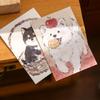 JIAMEI 60sheets Ink Stained Yasuno Series Kawaii Animal Illustration Mini Sticker Book DIY Diary Scrapbook Aesthetics Phone Case